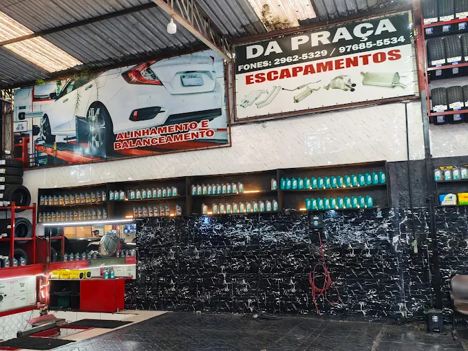 Especialista em escapamentos na DP Auto Center & Borracharia da Praça